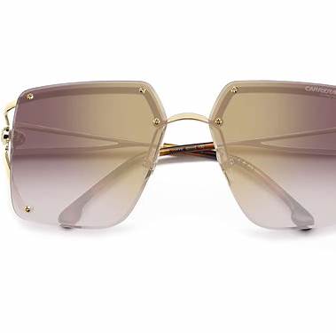 Carrera 3041/S VVP-YK Women's Sunglasses - Gold Ivory Frame, Burgundy Gradient Lenses