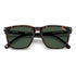 Carrera 300/S 086-QT Unisex Sunglasses - Havana Frame, Green Lenses