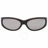 Arnette Catfish AN4302 2900-Z3 Men's Sunglasses - Recycled Black Frame, Silver Polarized Lenses