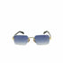 David Beckham Men's Sunglasses DB 7109/S RHL/08 56 - Gold Frame, Blue Mirror Lenses