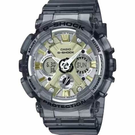 Casio G-SHOCK GMA-S120GS-8AER Damen Analog-Digitaluhr - Metallic Grau