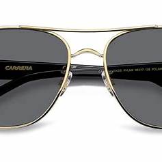 Carrera 3042/S RHL-M9 Unisex Sunglasses - Gold Frame, Grey Polarized Lenses