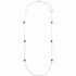 Swarovski 5083554 Body Strandage Necklace - Rose Gold-Tone Plated, Black Crystals