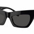 Burberry BE4405 3001/87 Women's Sunglasses - Black Frame, Dark Grey Lenses