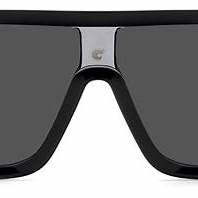 Carrera FLAGLAB 14 UIH/2K Unisex Sunglasses - Dark Grey and Black Frame, Grey Lenses