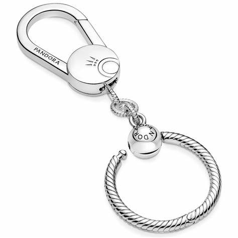 Pandora 399567C00 Moments Small Bag Charm Holder - Sterling Silver