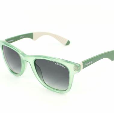 Carrera 6000/R D3U-YR Unisex Sunglasses - Matte Transparent Green Frame, Gradient Green Lenses, 51mm