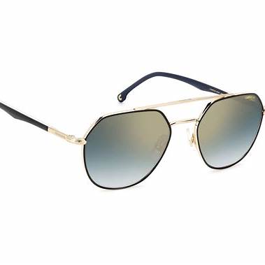 Carrera 303/S 2M2-1V Unisex Sunglasses - Black Frame, Blue Gradient Lenses