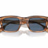 Burberry BE4403 4096/80 Unisex Sunglasses - Brown Frame, Dark Blue Lenses