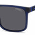 Carrera 8064/S FLL/IR Men's Sunglasses - Matte Blue Frame, Grey Lenses