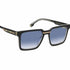 Carrera Victory C 02/S 7C5/08 Unisex Sunglasses - Black Crystal Frame, Grey Blue Gradient Lenses