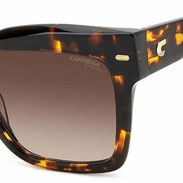 Carrera 3037/S 086-HA Women's Sunglasses - Havana Frame, Brown Gradient Lenses