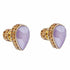 Swarovski 5641405 Chroma Stud Earrings - Drop Cut Multicolored Crystals, Gold-Tone Plated