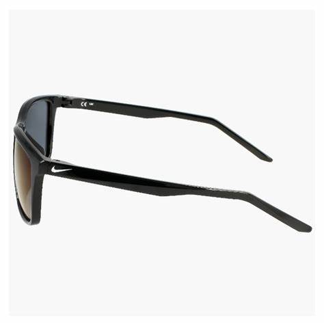 Nike Chronicle P CW4653 010 Unisex Rectangular Sunglasses – Matte Black Frame, Grey Polarized Lenses