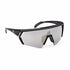 Adidas SP0063 02G Unisex Sport Sunglasses - Matte Black Frame, Brown Mirror Lenses