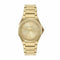 Reloj de acero inoxidable dorado para mujer Armani Exchange AX4608