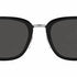 Burberry Peter BE4395 3001/87 Unisex Sunglasses - Black Frame, Dark Grey Lenses