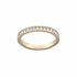 Swarovski 5032899 Matrix Ring - White Crystals, Rose Gold-Tone Plated, Size 52