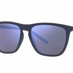 Arnette Fry AN4301 2759-22 Men's Sunglasses - Matte Navy Blue Frame, Dark Grey Mirror Water Polarized Lenses