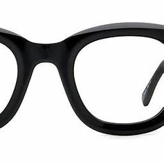 DSQUARED2 D2 0091 2M2 48 Occhiali da vista da uomo - Montatura in acetato nero e oro