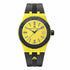 Maurice Lacroix AI2008-60060-300-0 Men's Aikon #Tide 40mm Watch, Yellow Dial, Black Rubber Strap