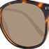 Replay RY590 53S02C Unisex Round Sunglasses - Tortoiseshell Frame, Brown Lenses