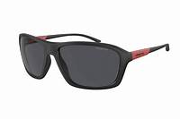 Arnette NITEWISH AN 4329_2758-87 A_63 Sunglasses - Matte Black Frame, Dark Grey Lenses