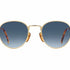 David Beckham DB 1173/S 06J/MT 51 Sunglasses - Gold Havana Frame, Green Mirror Lenses