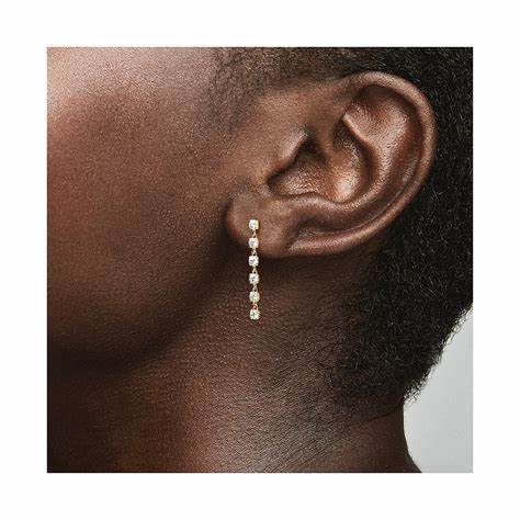 Pandora 263011C01 Pendientes de gota Sparkling Stones