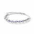 Pandora 591689C01-18 Freshwater Pearl Blue Cord Bracelet - Sterling Silver, 18 cm