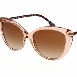 Burberry BE4407 4088/13 Women's Sunglasses - Beige Frame, Brown Gradient Lenses