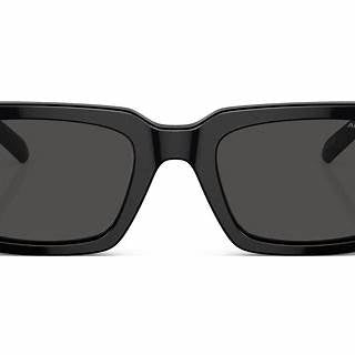 Arnette THEKIDD AN 4318_1214-87 C_53 Sunglasses - Glossy Black Frame, Dark Grey Lenses