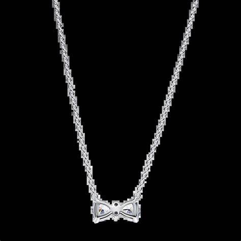 Pandora 393509C01-45 Sparkling Bow Necklace