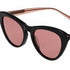 Ted Baker TB1690 53001 Women's Sunglasses - Black Frame, Pink Gradient Lenses