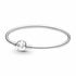 Pandora 590009C01-19 Moments Stars & Galaxy Bangle - Sterling Silver,19cm