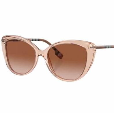 Burberry BE4407 4088/13 Women's Sunglasses - Beige Frame, Brown Gradient Lenses