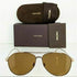 Tom Ford FT0747 30E Men's Sunglasses - Shiny Yellow Gold Frame, Brown Lenses