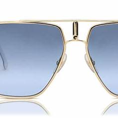 Carrera 1055/S J5G/08 62 Men's Sunglasses - Gold Frame, Blue Gradient Lenses