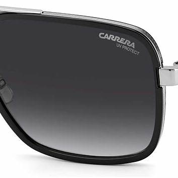 Carrera 256/S 85K-9O Men's Sunglasses - Ruthenium Black Frame, Dark Grey Gradient Lenses