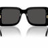 Burberry BE4406U 4093/87 Women's Sunglasses - Black Frame, Dark Gray Lenses