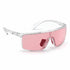 Adidas SP0004 27S Unisex Sport Sunglasses - Shiny Rose Crystal Frame, Vario Rose Lenses