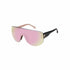 Carrera FLAGLAB 12 000/0J Unisex Sunglasses - Black Frame, Rose Gold Multilayer Lenses