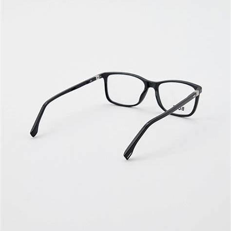 Occhiali da vista BOSS 1573 807 Uomo - Montatura nera, forma rettangolare