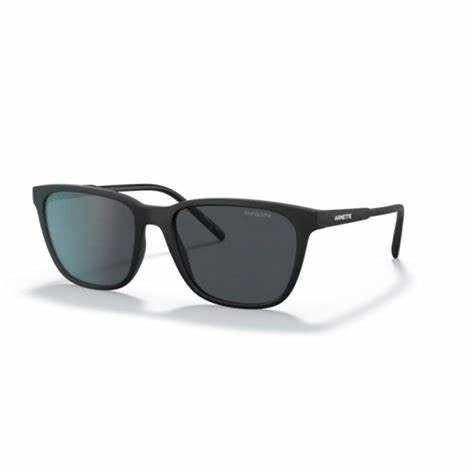 Arnette Cortex AN4291 2758-87 Men's Sunglasses - Matte Black Frame, Dark Grey Lenses