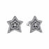 Pandora 292415C01 Celestial Asymmetric Star Stud Earrings - Sterling Silver & Cubic Zirconia