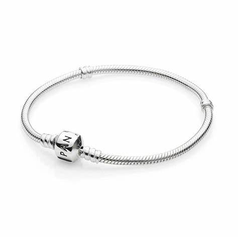 PANDORAPandora 590702HV - 17 Moments Snake Chain Bracelet - Sterling Silver, 17 cmBIJOUXEcecile