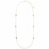 Swarovski 5069741 Body Strandage Necklace - Gold-Tone Plated, Clear Crystals