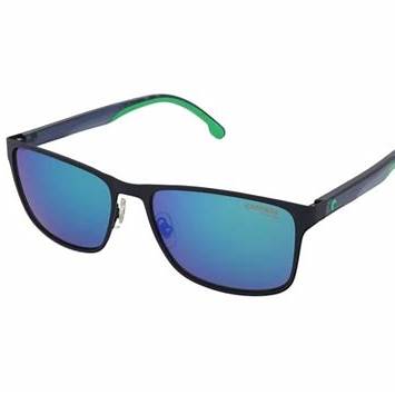 Carrera 2037T/S PJP-Z9 Unisex Sunglasses - Blue Frame, Green Multilayer Lenses