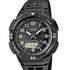 Casio AQ-S800W-1BVEF Herren-Analog-Digitaluhr – 42 mm schwarzes Zifferblatt, Harzarmband