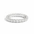 Recarlo R01GD741 Women's Diamond Eternity Ring - 18K White Gold, 2.00ct